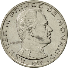 Coin, Monaco, Rainier III, Franc, 1979, AU(55-58), Nickel, KM:140, Gadoury:150