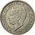 Coin, Monaco, Rainier III, 100 Francs, Cent, 1950, AU(50-53), Copper-nickel