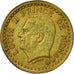 Münze, Monaco, Louis II, Franc, Undated (1943), Poissy, SS, Aluminum-Bronze