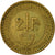 Coin, Monaco, Louis II, 2 Francs, 1926, Poissy, EF(40-45), Aluminum-Bronze