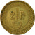 Moneda, Mónaco, Louis II, 2 Francs, 1926, Poissy, MBC, Aluminio - bronce