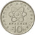 Moneta, Grecja, 10 Drachmes, 1990, EF(40-45), Miedź-Nikiel, KM:132