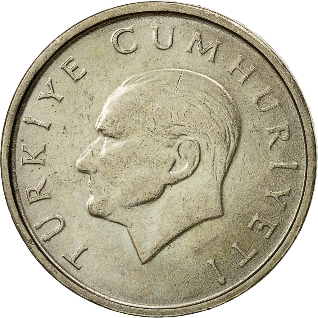 Coin, Turkey, 25000 Lira, 25 Bin Lira, 1999, AU(50-53), Copper-Nickel-Zinc