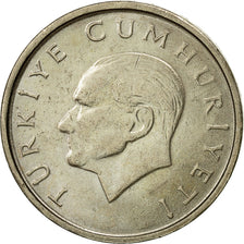 Coin, Turkey, 25000 Lira, 25 Bin Lira, 1999, AU(50-53), Copper-Nickel-Zinc