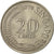 Moneta, Singapur, 20 Cents, 1979, Singapore Mint, AU(55-58), Miedź-Nikiel, KM:4