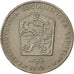 Coin, Czechoslovakia, 2 Koruny, 1975, EF(40-45), Copper-nickel, KM:75