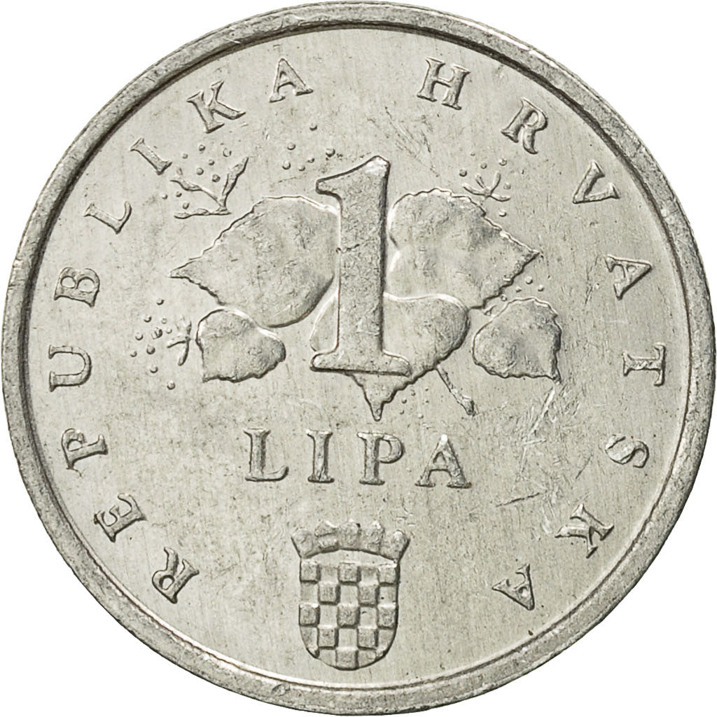 Croatia, Lipa, 1994, EF(40-45), Aluminum, KM:12