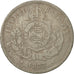 Coin, Brazil, Pedro II, 200 Reis, 1877, VF(20-25), Copper-nickel, KM:478