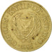 Coin, Cyprus, 20 Cents, 1985, EF(40-45), Nickel-brass, KM:57.2