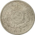 Moneta, Brasile, Pedro II, 100 Reis, 1871, BB, Rame-nichel, KM:477