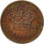 Coin, Denmark, Margrethe II, 50 Öre, 1992, Brondby, EF(40-45), Bronze, KM:866.2