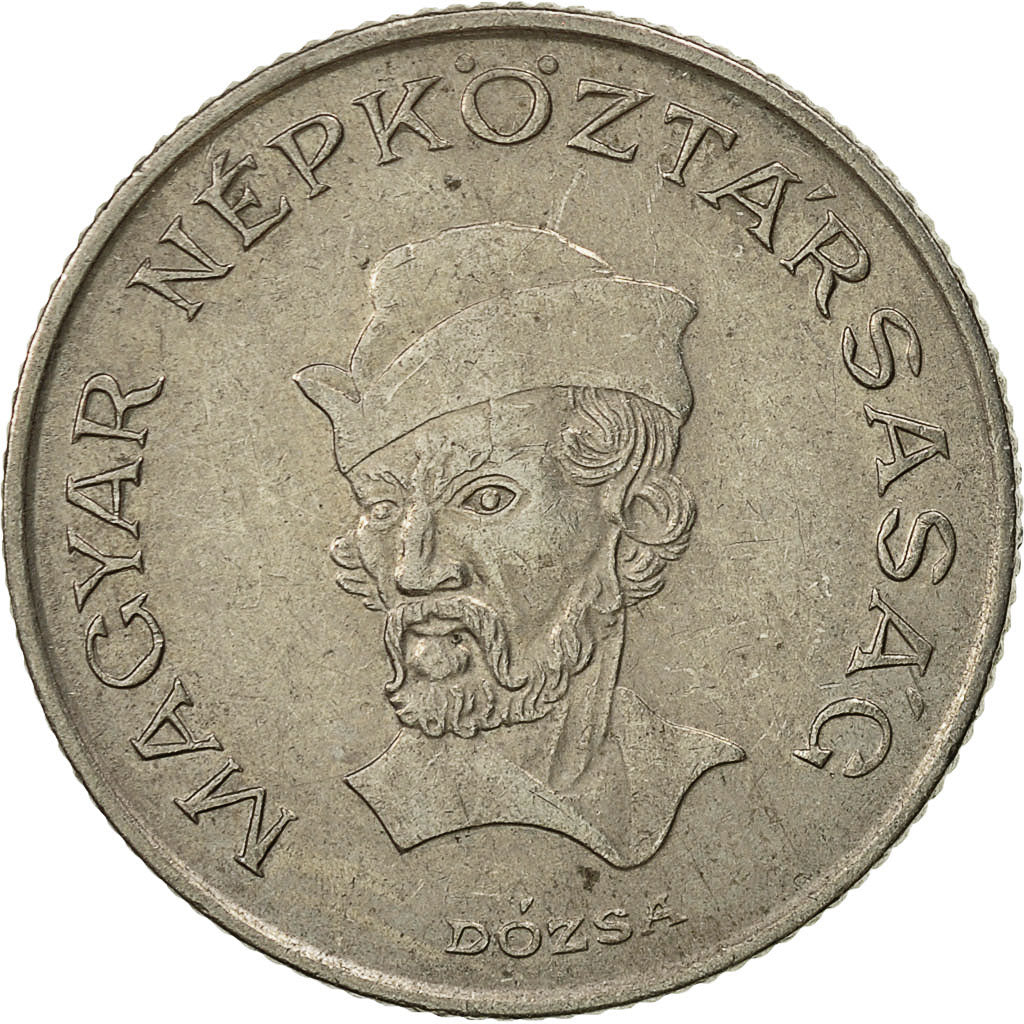 Coin, Hungary, 20 Forint, 1985, Budapest, EF(40-45), Copper-nickel, KM:630