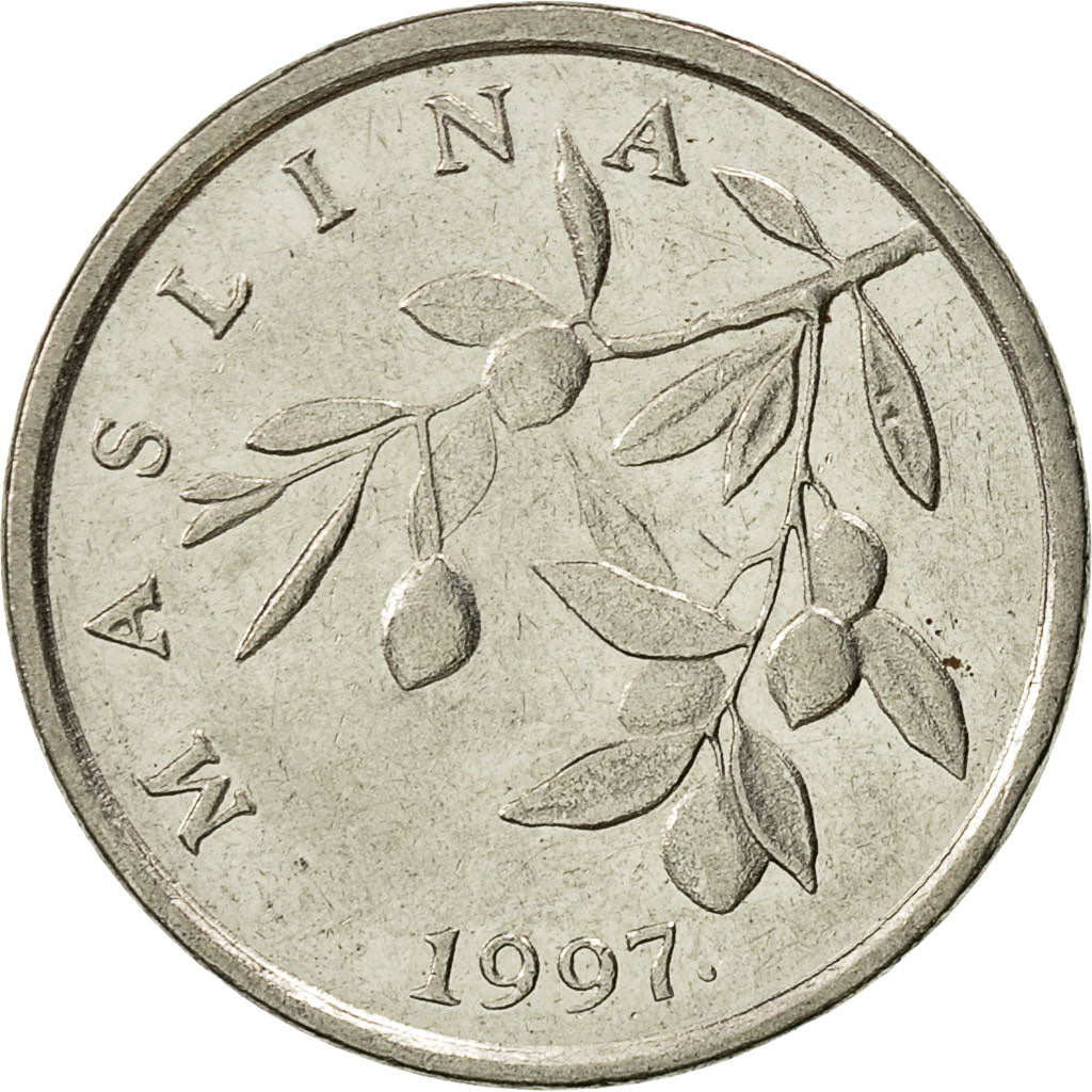 Croatie, 20 Lipa, 1997, SUP, Nickel plated steel, KM:7