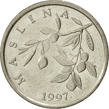 Croatie, 20 Lipa, 1997, SUP, Nickel plated steel, KM:7
