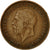 Moneda, Gran Bretaña, George V, 1/2 Penny, 1935, MBC, Bronce, KM:837