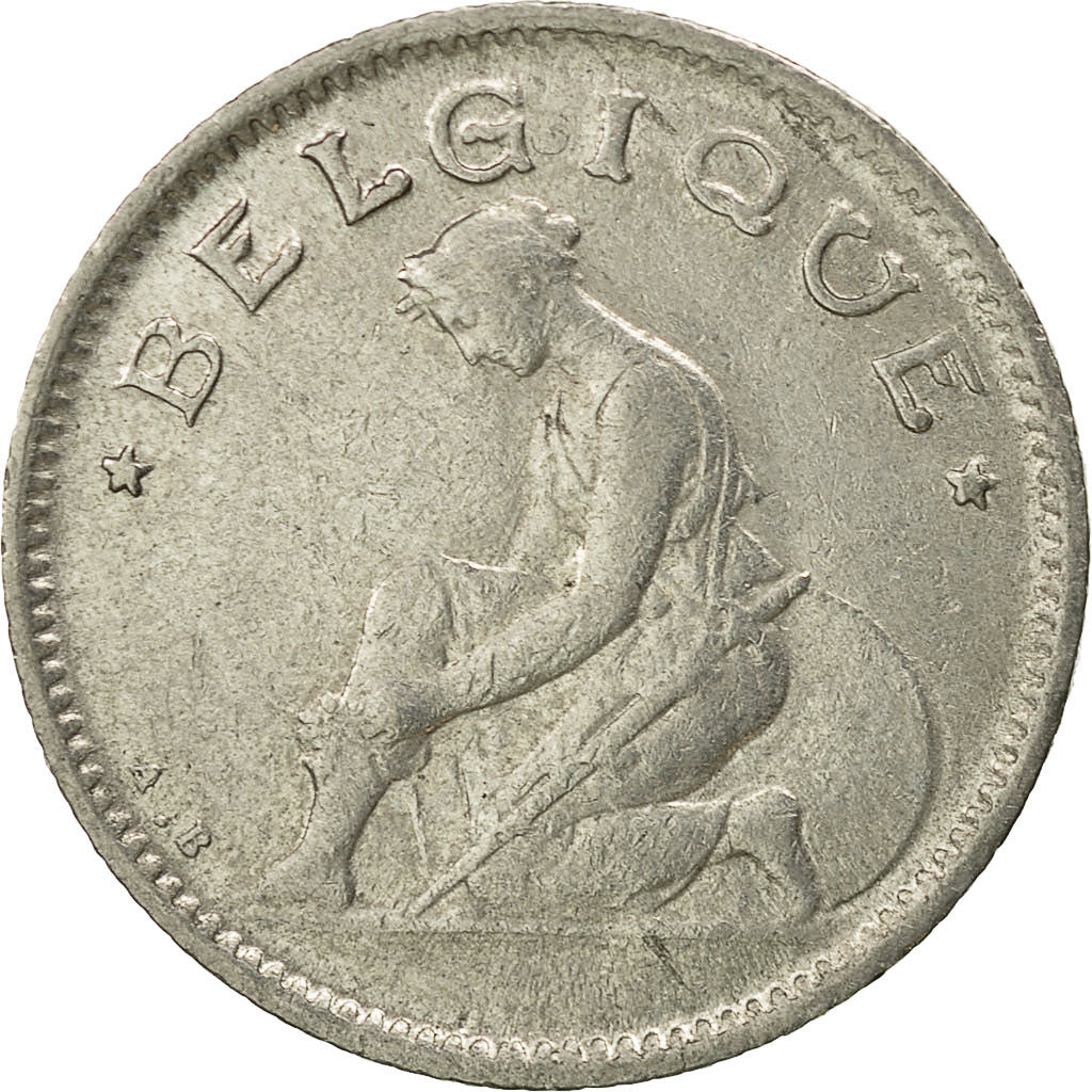 Coin, Belgium, 50 Centimes, 1923, EF(40-45), Nickel, KM:87