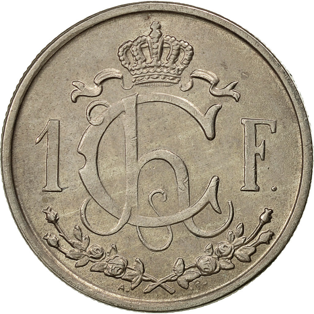 Münze, Luxemburg, Charlotte, Franc, 1946, VZ, Copper-nickel, KM:46.1