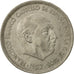 Coin, Spain, Caudillo and regent, 50 Pesetas, 1971, AU(50-53), Copper-nickel