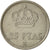 Munten, Spanje, Juan Carlos I, 25 Pesetas, 1983, ZF, Copper-nickel, KM:824