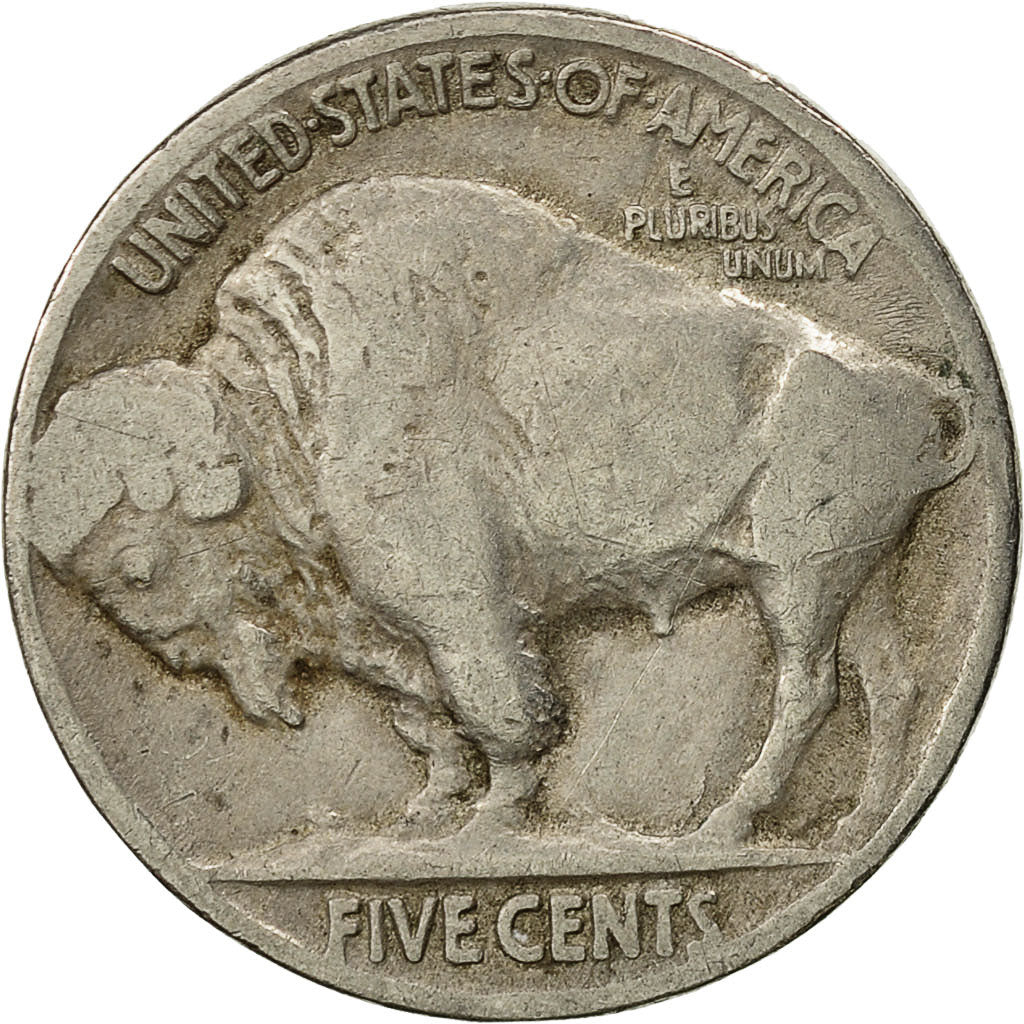 United States, Buffalo Nickel, 5 Cents, 1926, U.S. Mint, Philadelphia