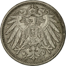 Coin, GERMANY - EMPIRE, Wilhelm II, 10 Pfennig, 1914, Karlsruhe, EF(40-45)