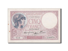 Banconote, Francia, 5 Francs, 5 F 1917-1940 ''Violet'', 1939, BB+, Fayette:4.6