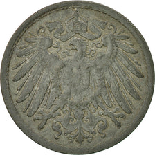 Coin, GERMANY - EMPIRE, 10 Pfennig, 1919, Berlin, EF(40-45), Zinc, KM:26