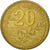 Munten, Griekenland, 20 Drachmes, 1990, ZF, Aluminum-Bronze, KM:154