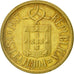 Coin, Portugal, 10 Escudos, 1987, EF(40-45), Nickel-brass, KM:633