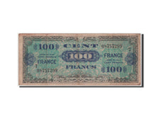 Biljet, Frankrijk, 100 Francs, 1945 Verso France, 1945, TB+, Fayette:VF25.7