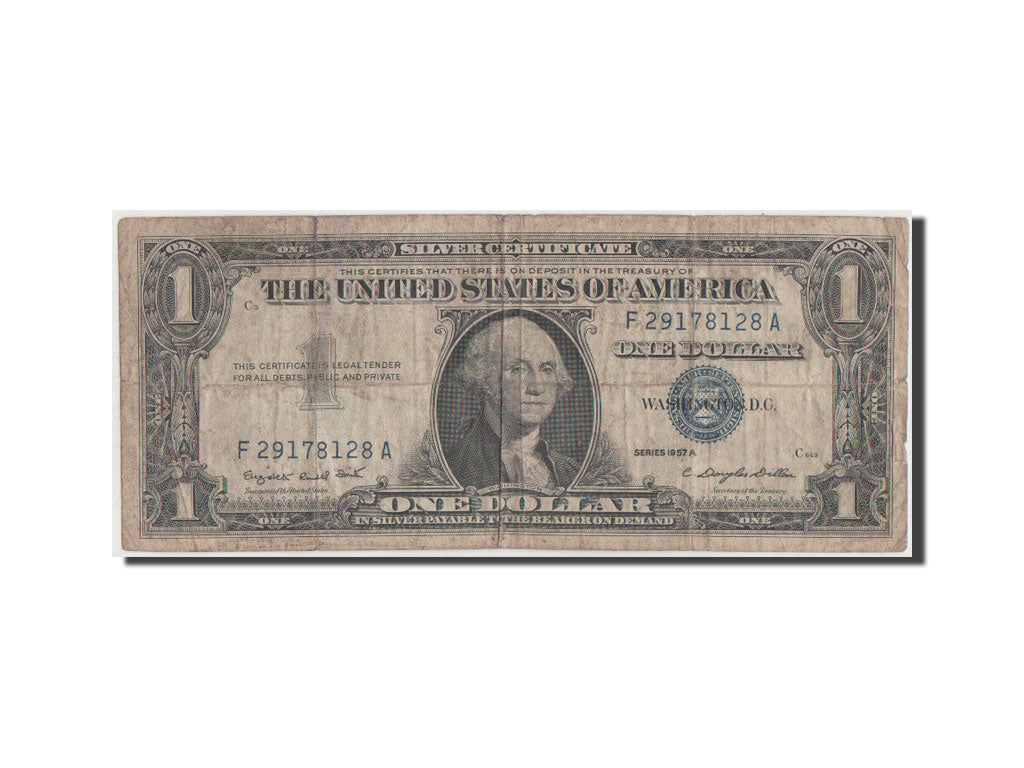 United States, 1 Dollar, 1957, VF(20-25), F29178128A