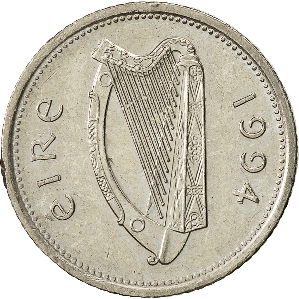 Monnaie, IRELAND REPUBLIC, 10 Pence, 1994, TTB+, Copper-nickel, KM:29
