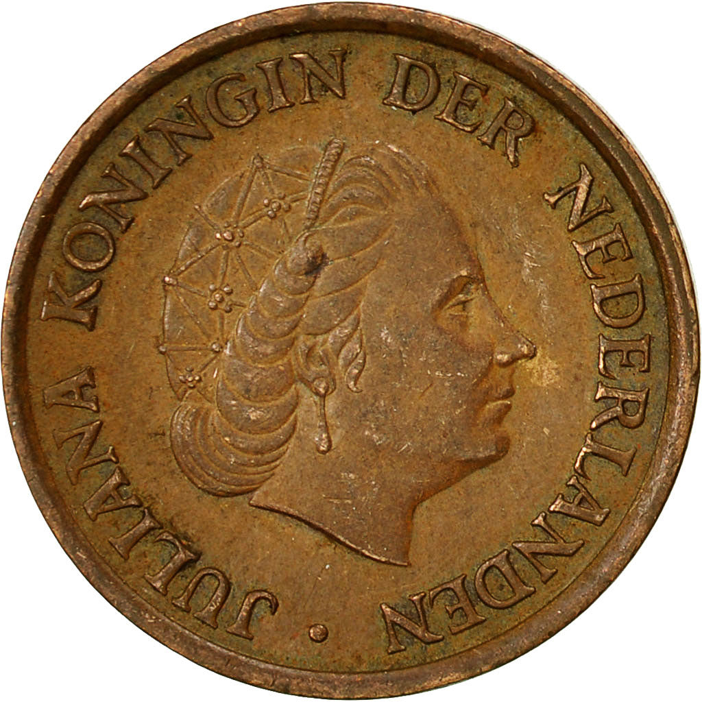 Moneta, Paesi Bassi, Juliana, 5 Cents, 1980, BB, Bronzo, KM:181