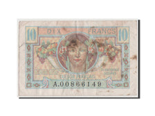 Banconote, Francia, 10 Francs, 1947 French Treasury, 1947, MB, Fayette:VF30.1