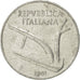 Coin, Italy, 10 Lire, 1981, Rome, EF(40-45), Aluminum, KM:93