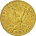 Cile, 10 Pesos, 1989, Santiago, SPL-, Alluminio-bronzo, KM:218.2