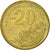 Moneda, Grecia, 20 Drachmes, 1998, MBC+, Aluminio - bronce, KM:154