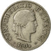 Switzerland, 5 Rappen, 1904, Bern, EF(40-45), Copper-nickel, KM:26