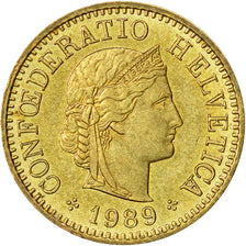 Monnaie, Suisse, 5 Rappen, 1989, Bern, SUP, Aluminum-Bronze, KM:26c