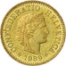 Monnaie, Suisse, 5 Rappen, 1989, Bern, SUP, Aluminum-Bronze, KM:26c