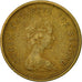 Coin, Hong Kong, Elizabeth II, 50 Cents, 1979, VF(30-35), Nickel-brass, KM:41