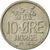 Moneda, Noruega, Olav V, 10 Öre, 1964, MBC, Cobre - níquel, KM:411