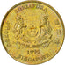 Moneta, Singapore, 5 Cents, 1995, Singapore Mint, BB, Alluminio-bronzo, KM:99