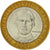 Coin, Dominican Republic, 5 Pesos, 2002, EF(40-45), Bi-Metallic, KM:89