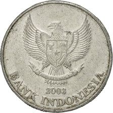 Coin, Indonesia, 500 Rupiah, 2003, Perum Peruri, EF(40-45), Aluminum, KM:67