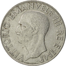 Coin, Italy, Vittorio Emanuele III, Lira, 1942, Rome, AU(55-58), Stainless