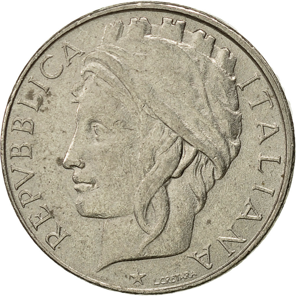 Coin, Italy, 50 Lire, 1996, Rome, AU(50-53), Copper-nickel, KM:183