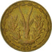 Coin, French West Africa, 10 Francs, 1957, Paris, EF(40-45), Aluminum-Bronze
