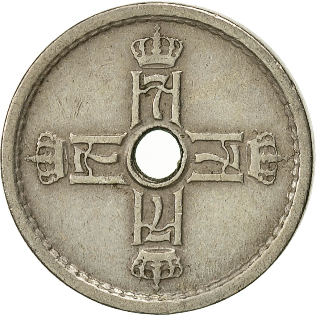 Monnaie, Norvège, Haakon VII, 25 Öre, 1946, TTB, Copper-nickel, KM:384