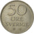 Moneta, Szwecja, Gustaf VI, 50 Öre, 1973, AU(50-53), Miedź-Nikiel, KM:837